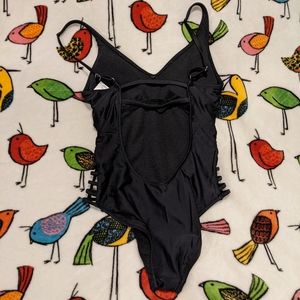 Backless black Mossimo swimsuit